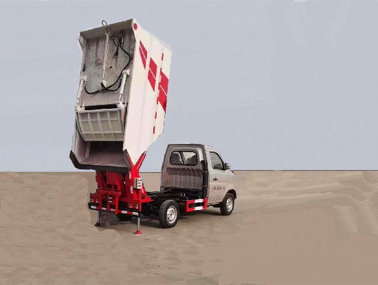 長(zhǎng)安3.5方后掛桶垃圾車